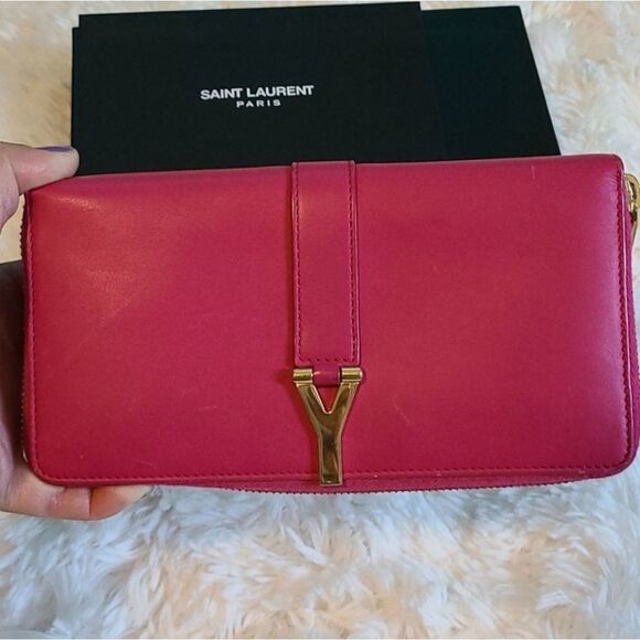 💯 Authentic YSL Wallet 🍀 - Picture 1 of 14